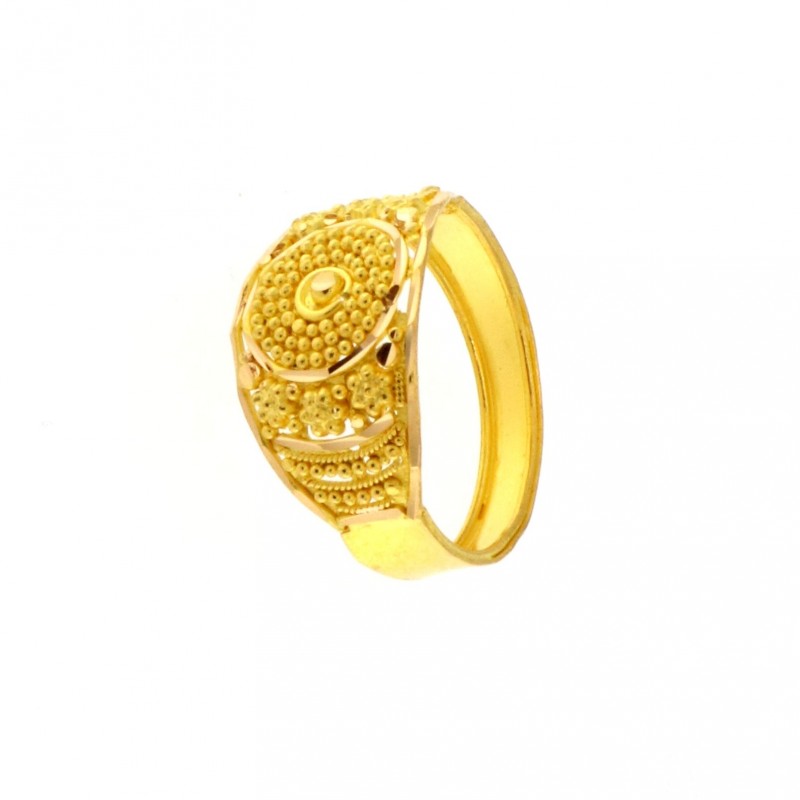 22ct Indian Gold Ring | Rings | Indian Jewellery | Gold Jewellery | A1 ...